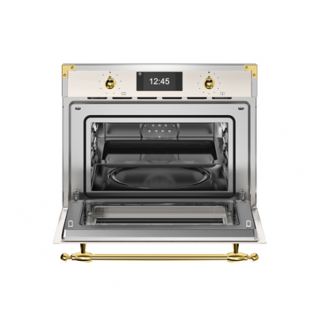 BERTAZZONI F45 7 HER MW T AG Φούρνος Μικροκυμάτων με Grill 38lt Μπεζ